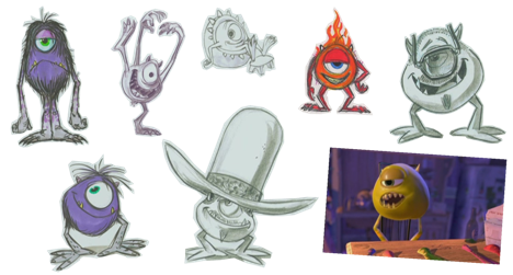Bob Razowski - Personnage - Monstres & Cie. • Pixar •