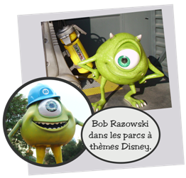 Bob Razowski, Personnages