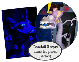 Personnages Disney °o° Randall Bogue (Monstres & Cie)