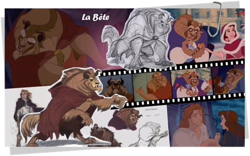 Personnages Disney °o° La Bête (La Belle et la Bête)
