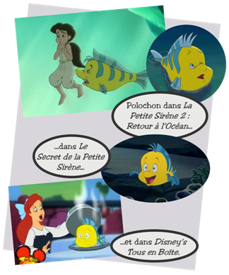 Personnages Disney °o° Polochon (La Petite Sirène)
